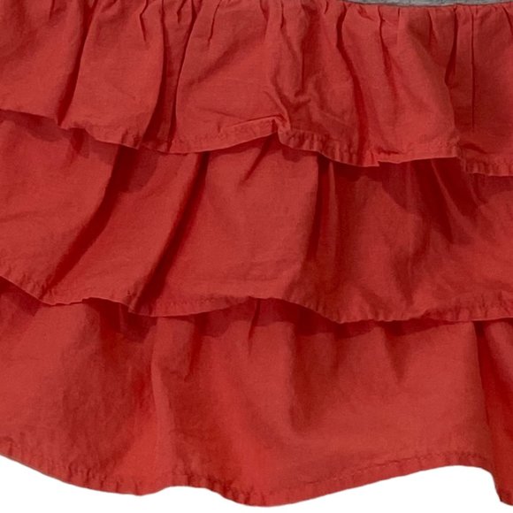 (4-116) Mini Boden Girls 2T Dress With Grey & White Stripes and a Blue Star - Picture 9 of 10